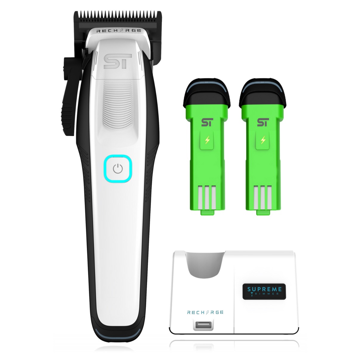 Tông Đơ Supreme Trimmer Recharge White Fade - Nội Địa Mỹ