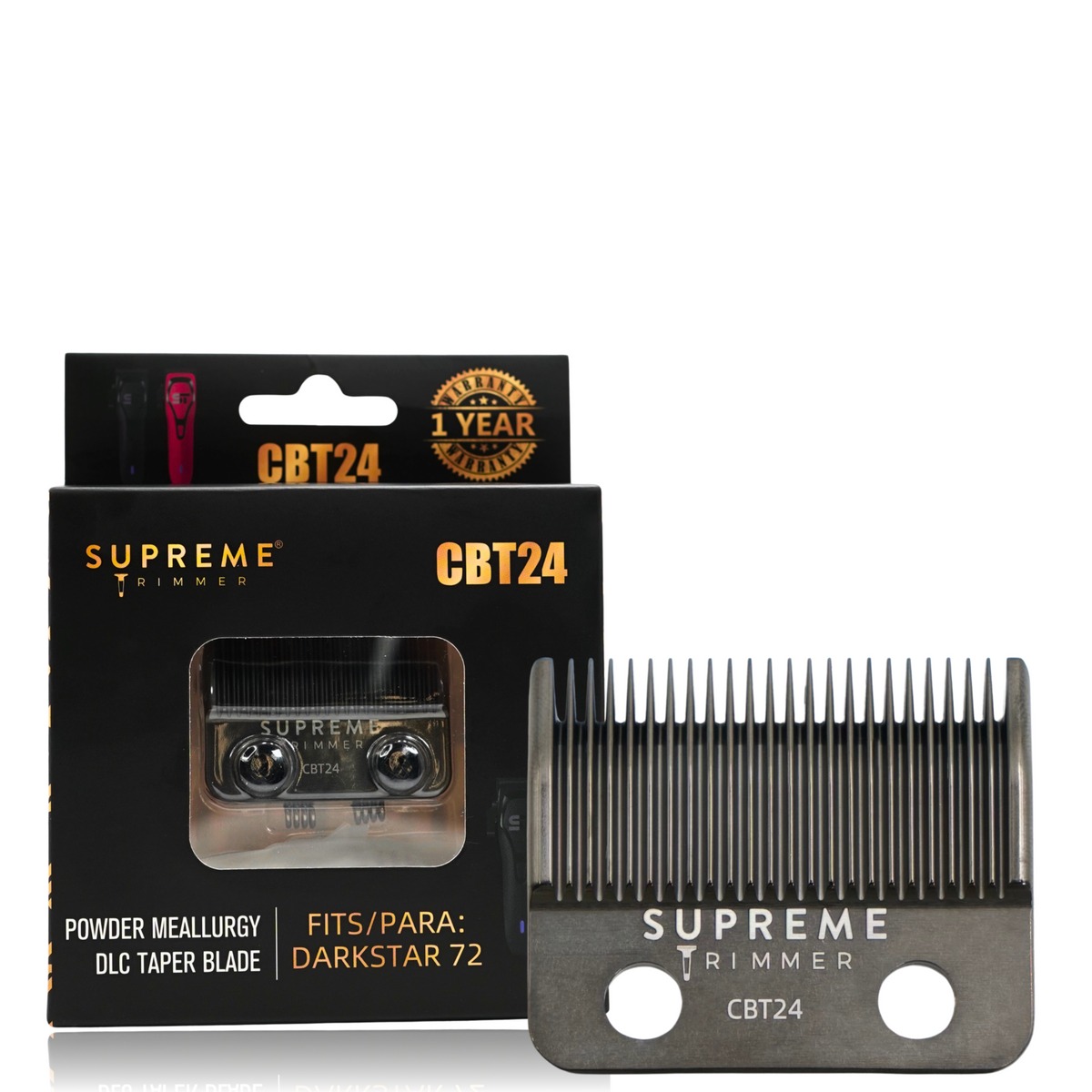 Lưỡi Supreme Trimmer DarkStar72 Taper CBT24