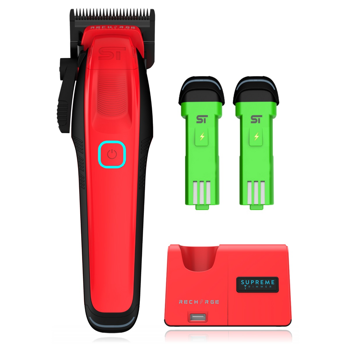 Tông Đơ Supreme Trimmer Recharge Red Fade - Nội Địa Mỹ